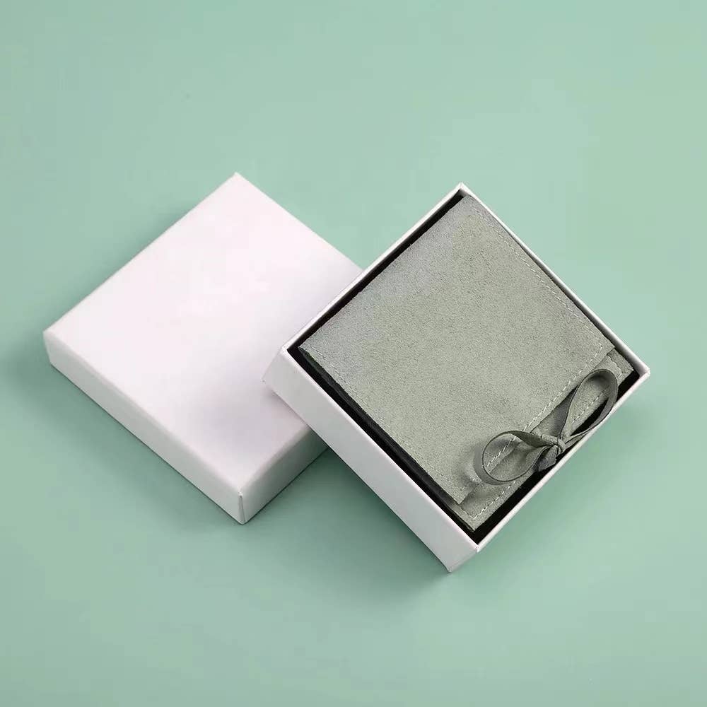 ZaraJewellery – Suporte de joias e exposição por atacado – Bolsa Premium para Joias em Microfibra – Saco de Presente Macio com Cordão3