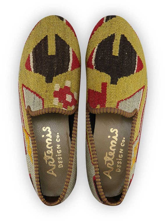 Mocassini Kilim da uomo - Taglia 8.5 per la vendita all'ingrosso da parte di Artemis Design Co.