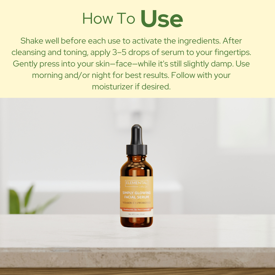 Elemental Wellness | Soap & Toxin-Free Living - Wholesale Gezichtsserum/concentraat - Vitamine C Gezichtsserum | Gezichtsverhelderend Probiotisch Serum4