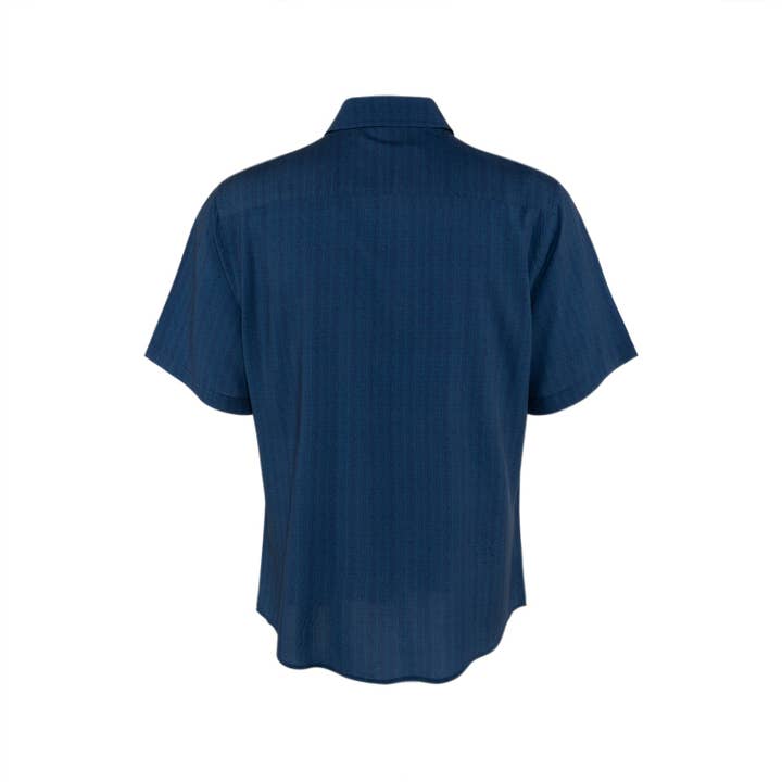 Section 119 - Wholesale Button Down Shirt - Men's - Phish | Relaxed Short Sleeve Button Down | Traffic Donut Yellow Navy6