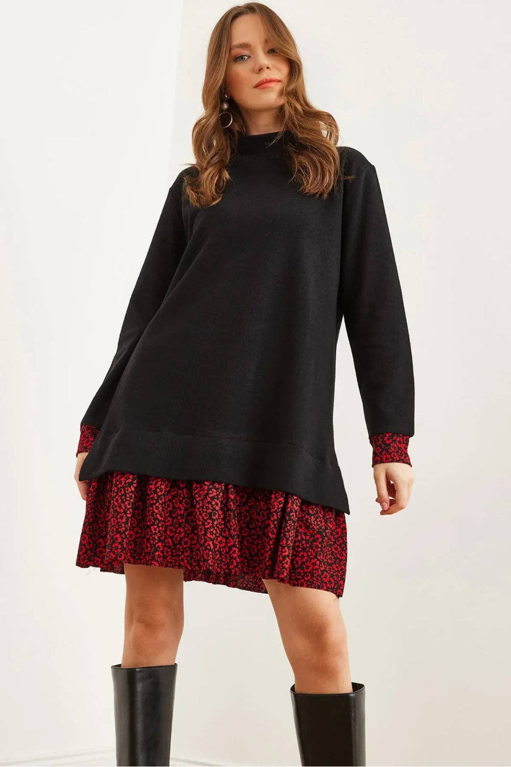 Hoxton Gal – wholesale Dress – Women's – Jumper Dress0