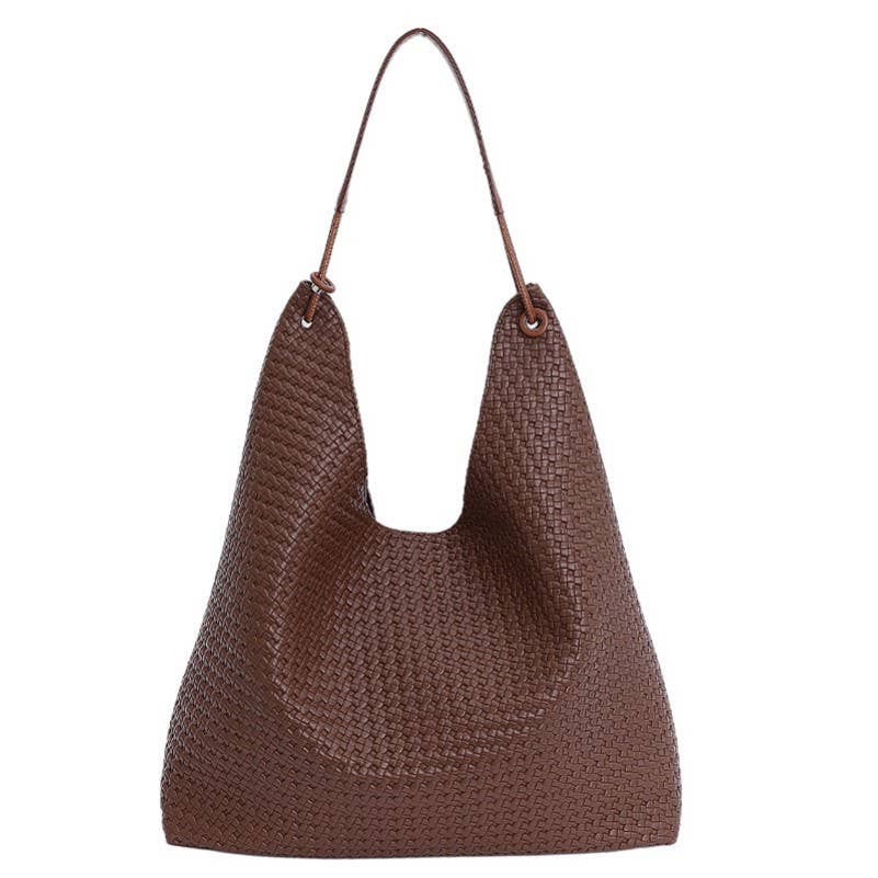 JOSSLYN by wall to wall - Wholesale Schoudertas - Dames - VEGAN NEPLEER GEWEVEN TOTE SCHOUDERTAS | 40P5873