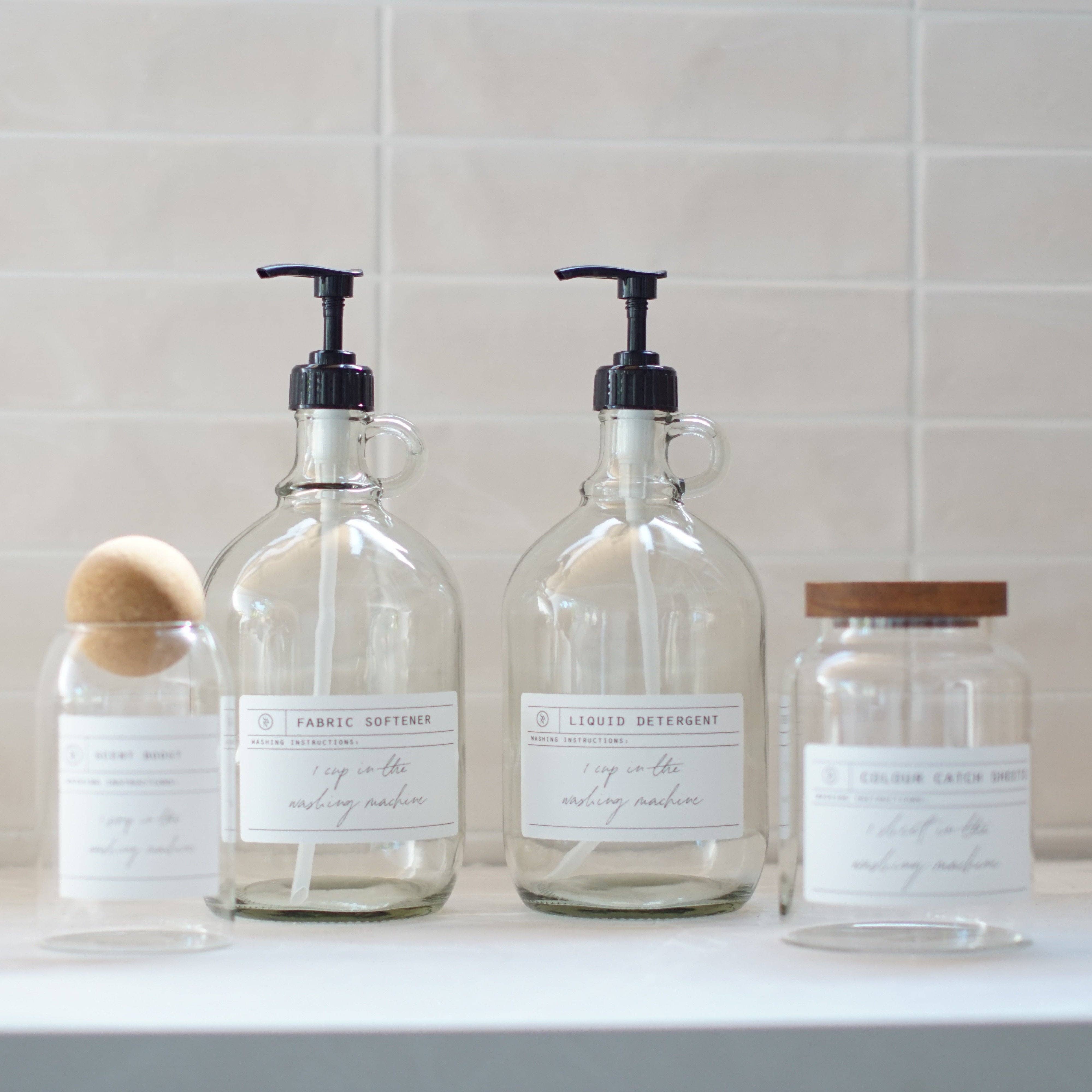 So At Nature – wholesale Laundry detergent powder/pods – Deluxe Laundry Storage Set - So At Nature3