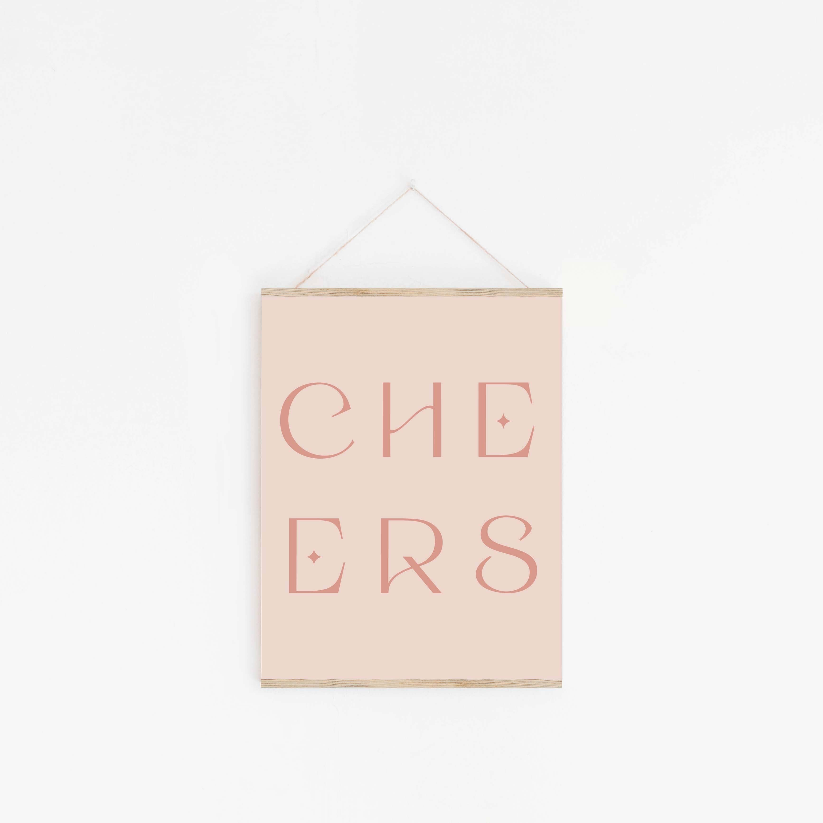 Blú Rose - Wholesale Art Print - Cheers Art Print1