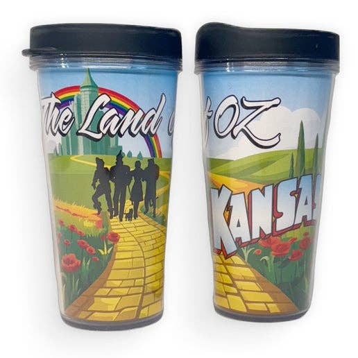 Wizard of Oz Travel Mug for wholesale by Avery Postcards and Gifts