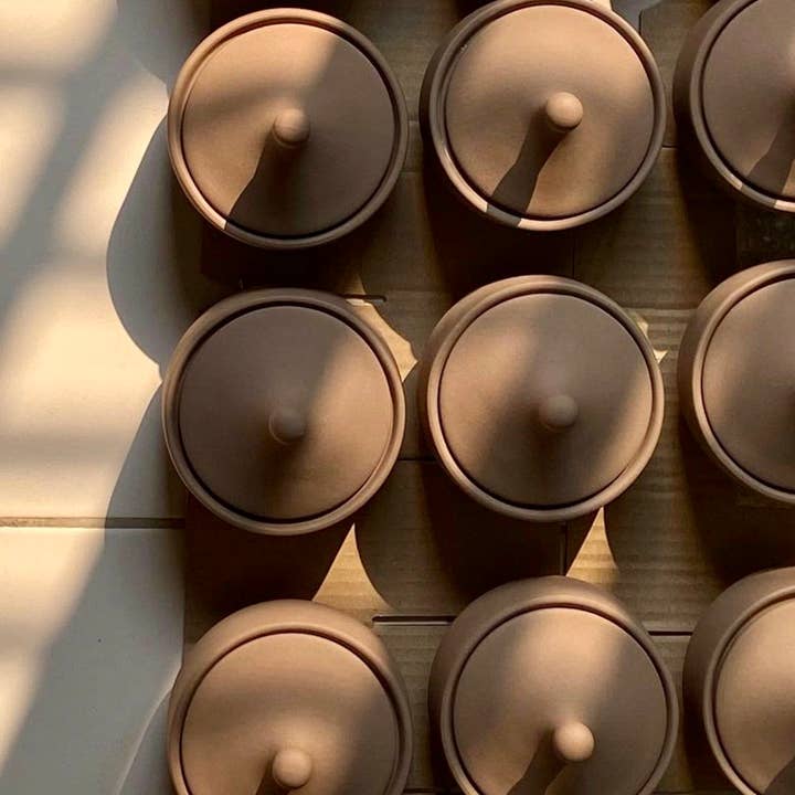 Anoq - Wholesale Decorative Box - Food-grade ceramic box - LIMA candy jar - S2