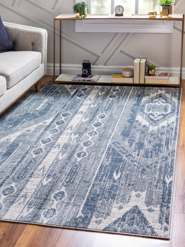 Tapis aztèque du sud-ouest du Grand Canyon pour la vente par Rug Mart