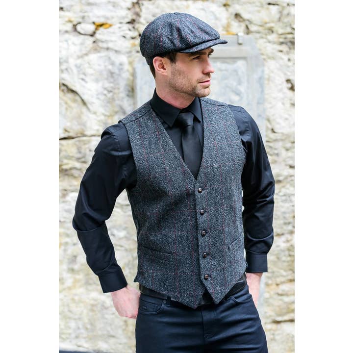 Bronte Moon – Engroshandel Flat cap - Herre – Driving Cap - Flat Cap - Fremstillet i Irland