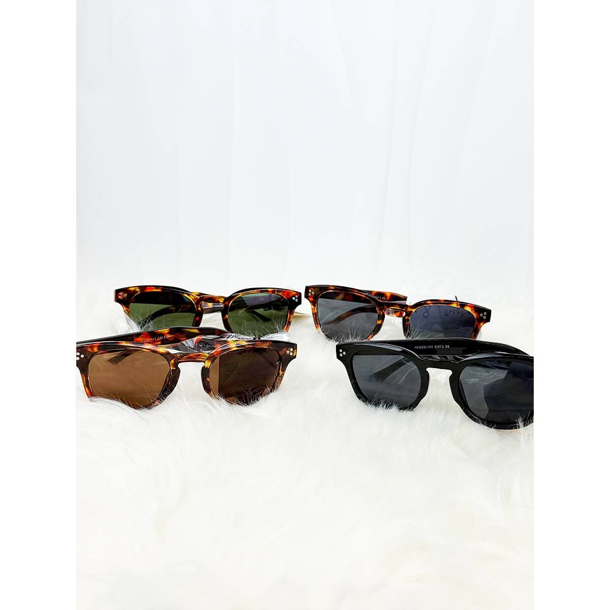 MIX COLOR Amelia Dazey Shades Fashion Sunglass for wholesale on Faire2