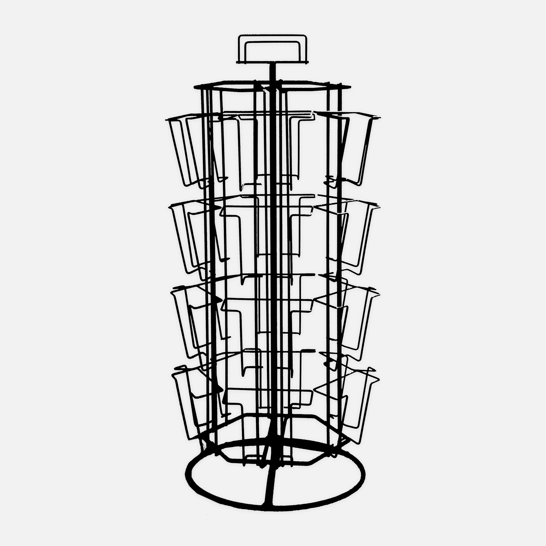 Kaart Blanche - Wholesale Retailer Display - Paper & Novelty - Package Deal: Small Display Spinner + 24 x 6 cards1