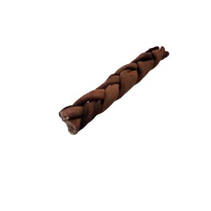Dibo Pet Foods - Wholesale Pet Treats - Dog - Thin Braided Beef Collagen Stick – Brown 4-6″ long4