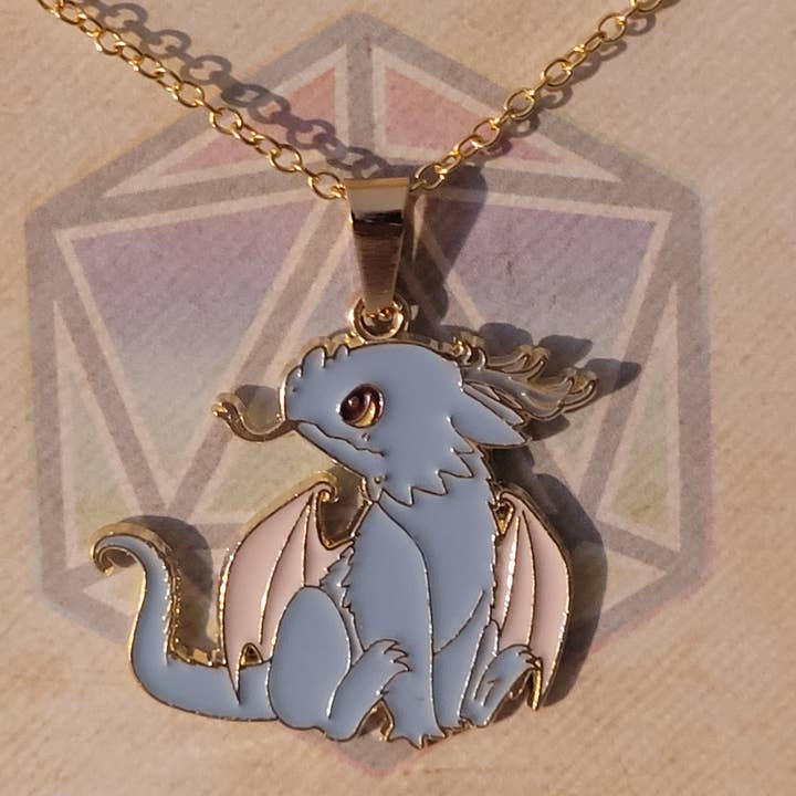 Con-Quest Crafts - Vendita all'ingrosso Collana con ciondolo/pendaglio - Orecchini, collane e tiretti a forma di drago