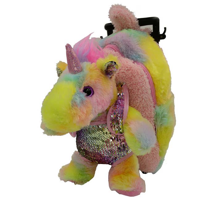 BearHands and Buddies - Wholesale Backpack - Kids - Sequin Unicorn Travel Buddies Backpack1
