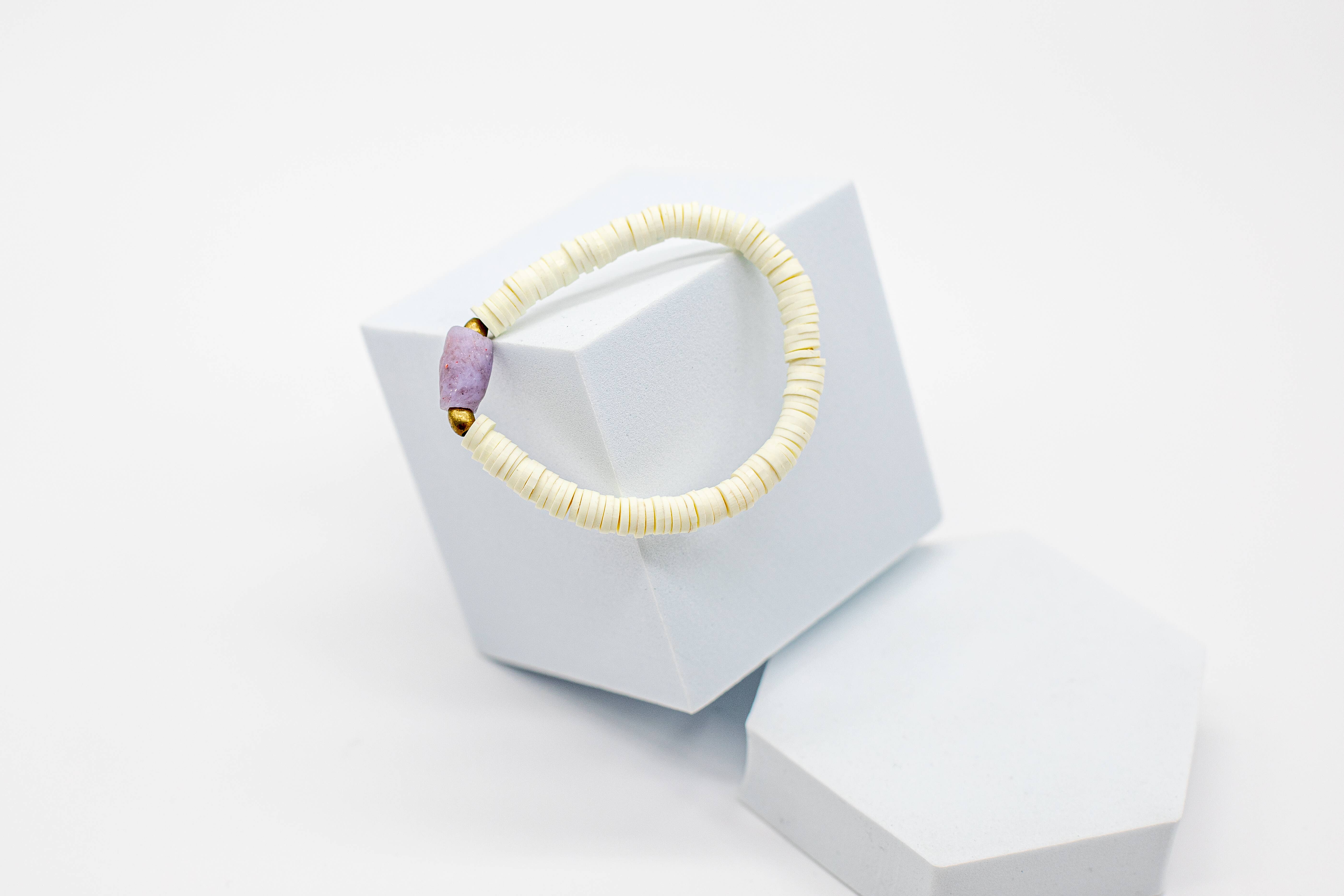 The Bead Project by TWOPU - Wholesale Beaded Bracelet - Vibe Bracelet | Heishi Beads & Recycled Glass Beads29