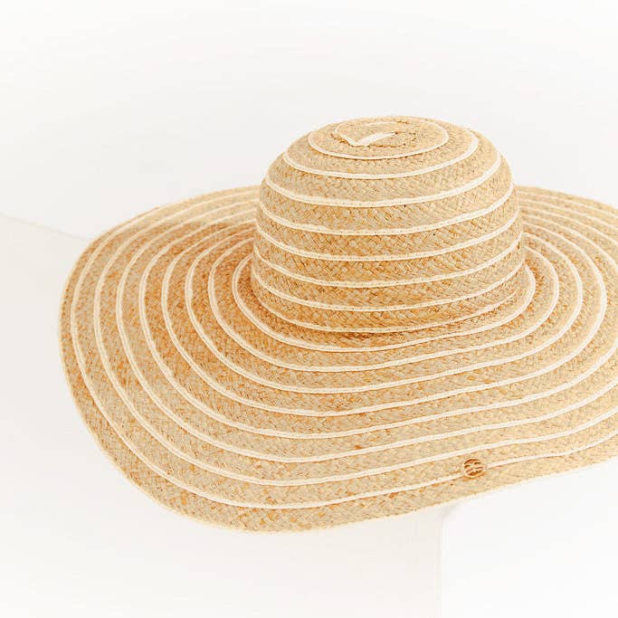 Seaspray Swimwear - Wholesale Straw Hat - Women's - Anna Sun Hat In Natural Beige
