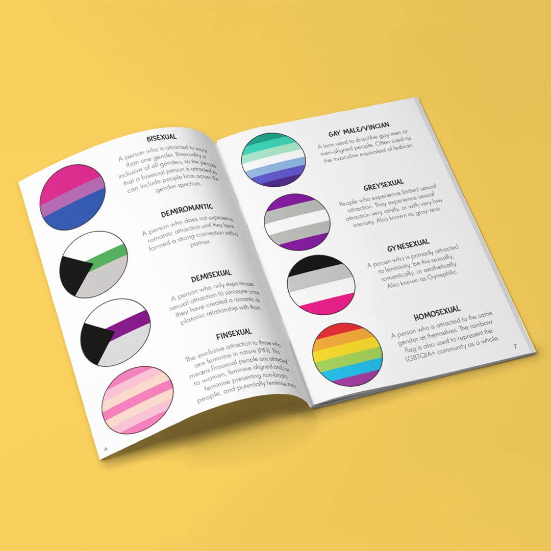 Rainbow & Co – wholesale Human & cultural studies book – Pocket Guide to LGBTQIA+ Identities3