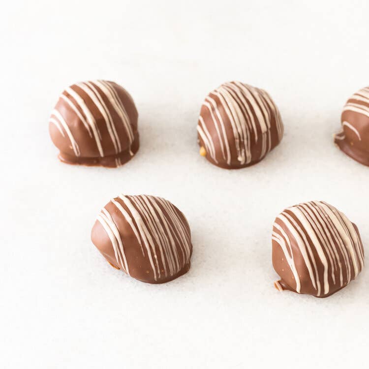 Maggie Lyon Chocolatiers - Wholesale Chocolate Covered Sweets - Milk Chocolate Peanut Butter Balls / 2.5lb. Case1