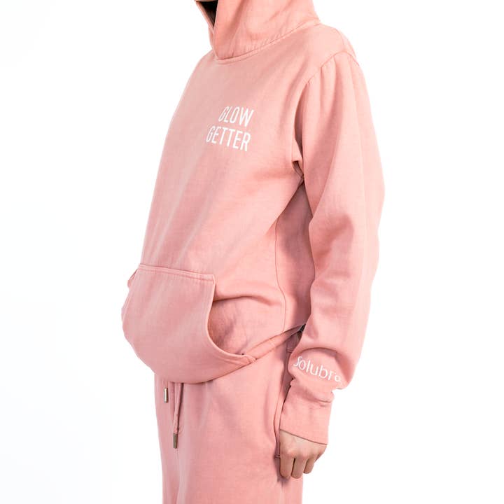 Sweat à capuche | Accro au glow pour la vente par Solubrae