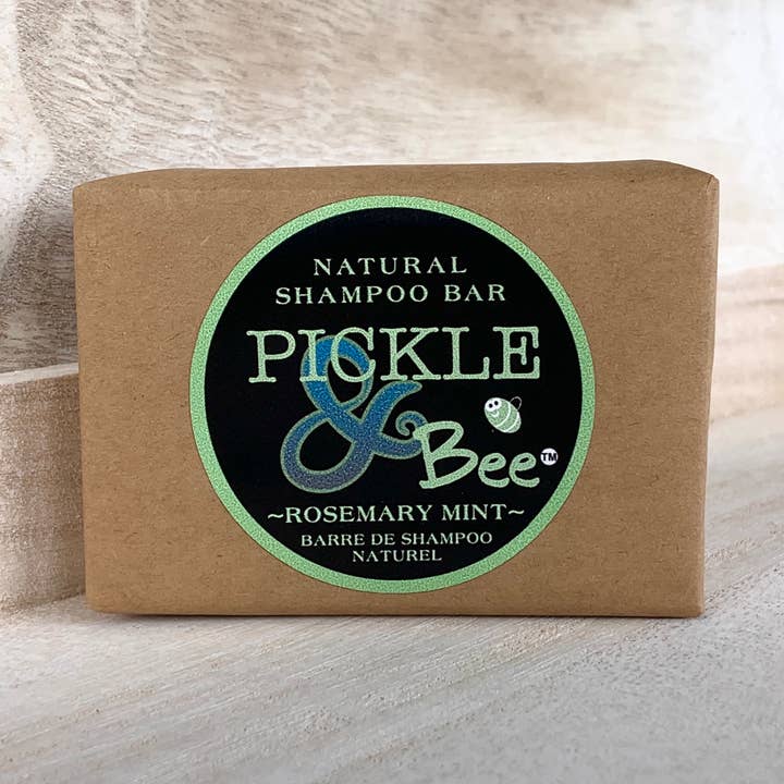 Barre de shampooing - Romarin Menthe pour la vente par Pickle & Bee Natural Products