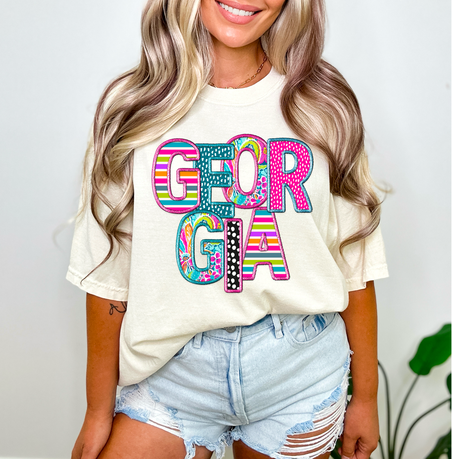 Simple Tymes - Wholesale Sublimation Transfer - Bright States Faux Embroidery DTF Print9