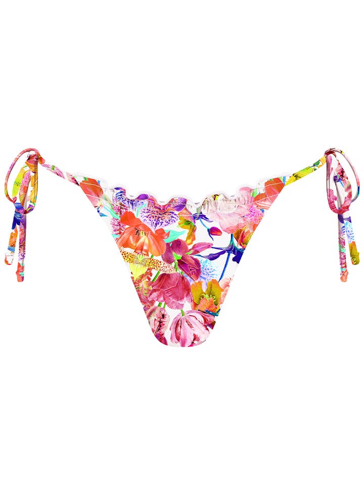 Chlamys Varia Brazilian Bikini Bottom Lettuce Hem-HB13C for wholesale by Chlamys Varia by MrMiss