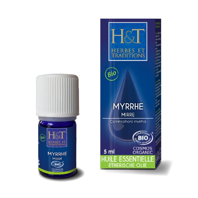 Aceite esencial de mirra (Commiphora myrrha) ecológico - 5 ml - Herbes & traditions para venta al por mayor de Ecohesens