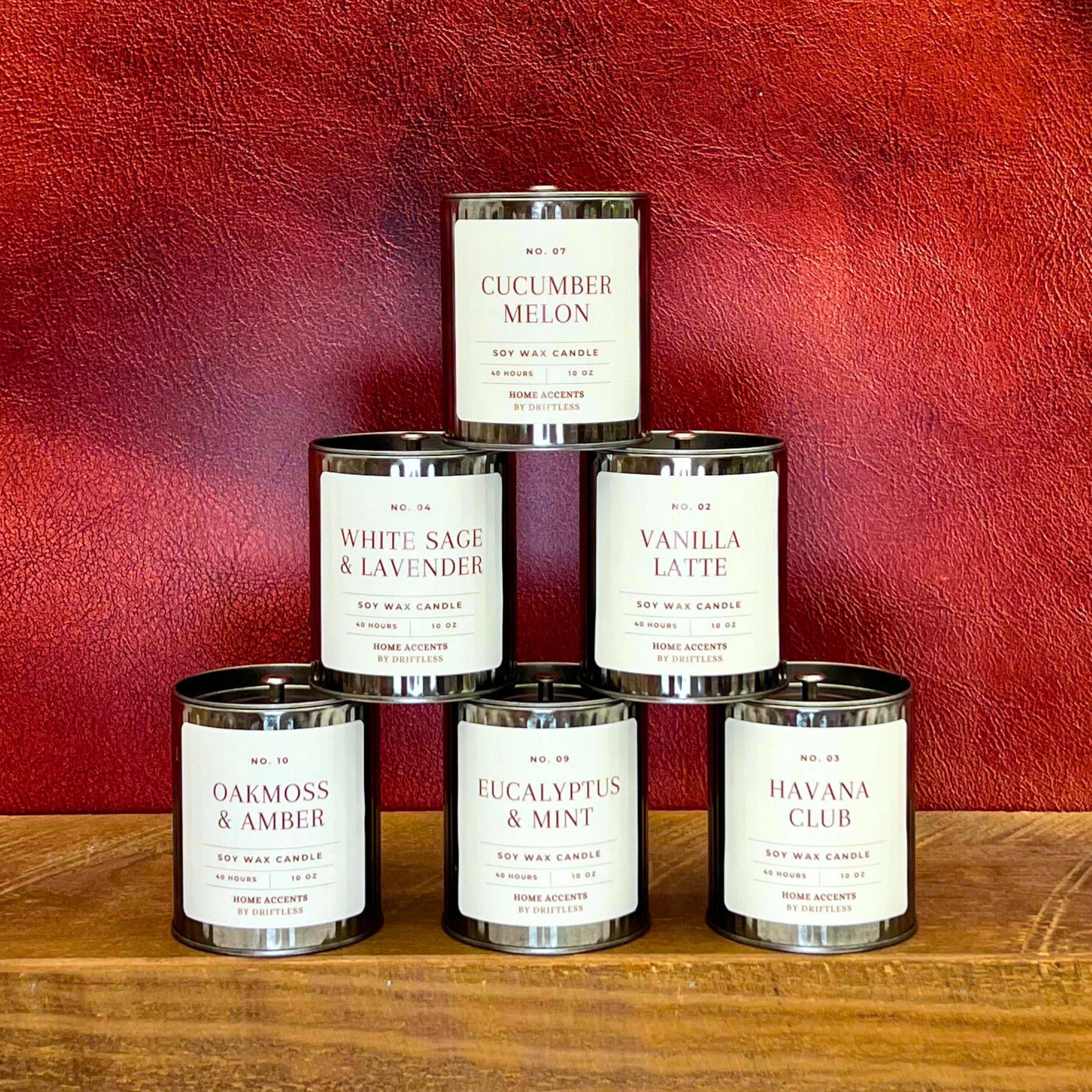 Home Accents By Driftless - Wholesale Jar/Filled Candle - Oakmoss & Amber Fall Candle - Farmhouse Candles Wholesale3