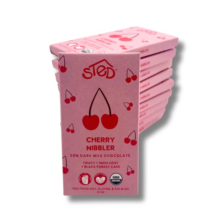Sted Foods - Wholesale Chocolate Bar - Mini Cherry Nibbler - Seasonal3