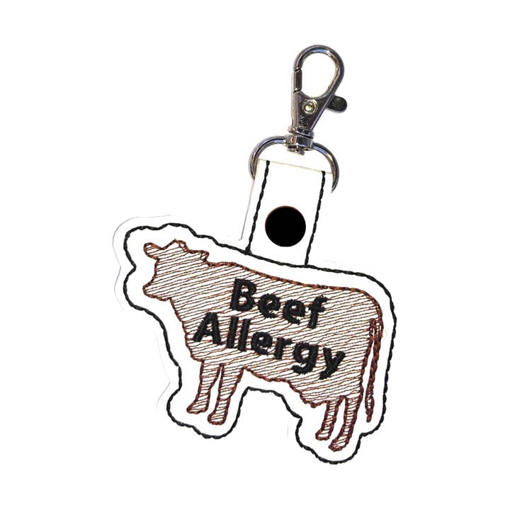 Beef Allergy Bag Tag & Accessories for wholesale by Medical Bag Tags, LLC