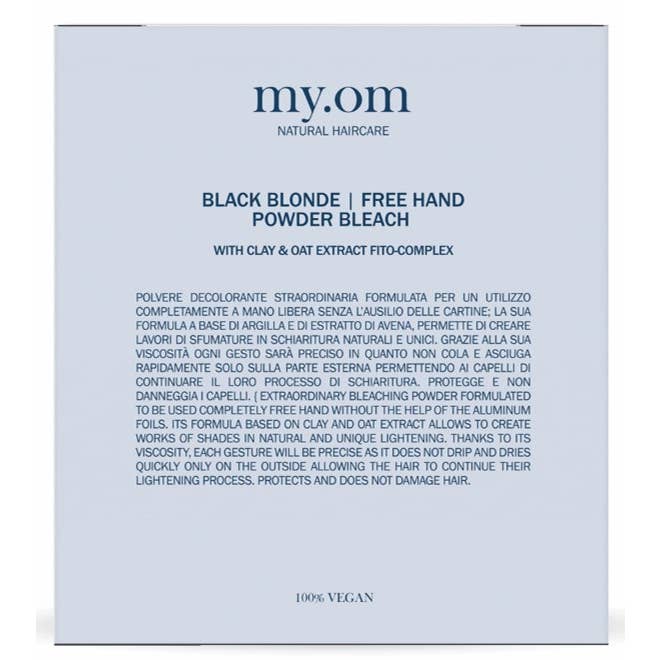 Good Company srl - Wholesale Hair Dye - Vegan Hair Bleach powder grey Black 100% made in Italy4