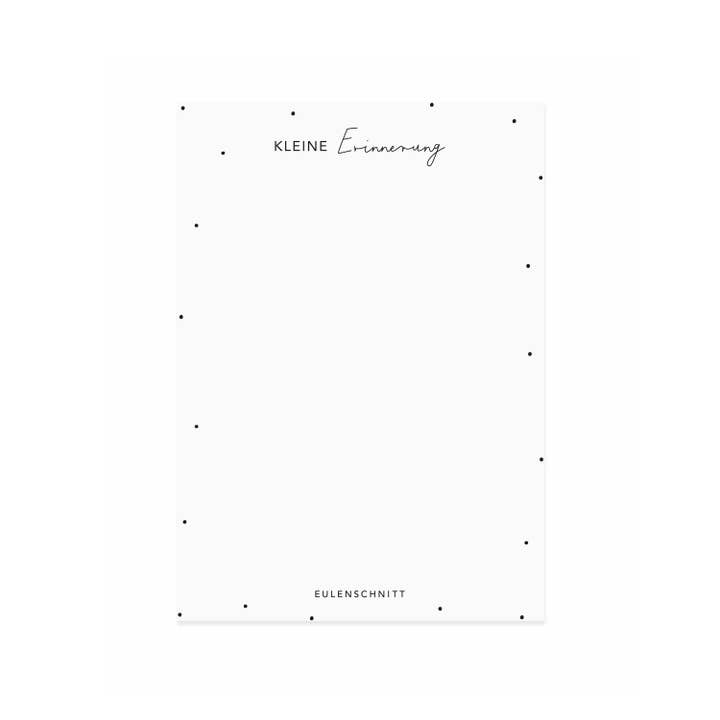 Eulenschnitt - Wholesale Notepad - Block Small Reminder (PU = 10 pcs)4