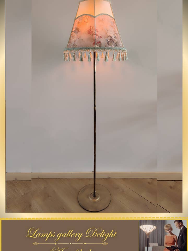 Lampadaire, lampe fleur, Lampadaire Vintage, Style Victorien. 3605 pour la vente par DelightLamps