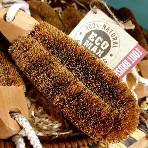 Ethical Global - Wholesale Body Brush - Foot Brush (Wet or Dry) Handmade3
