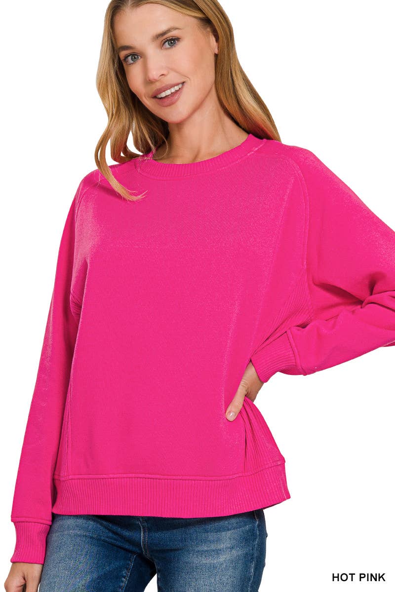 42POPS – wholesale Sweatshirt – Women's – ",.._ Fleece Round Neck Sweatshirts63