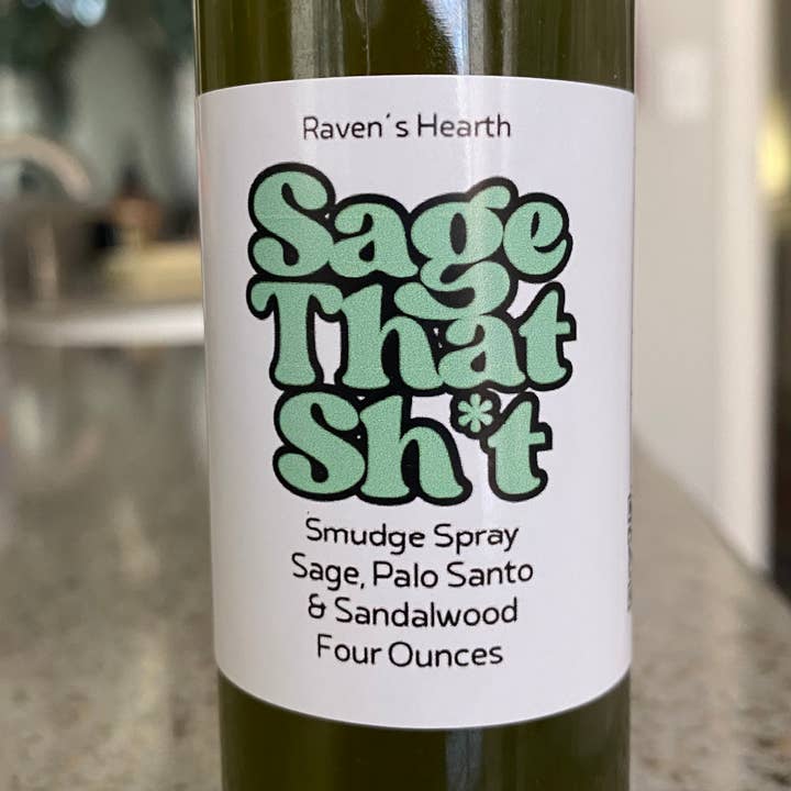 Raven’s Hearth - Wholesale Smudge Spray - Sage That Sh*t Spray | Sage, Palo Santo & Sandalwood1