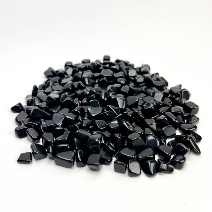Pelham Grayson Rose - Wholesale Spiritual Stone/Crystal - Black Obsidian | Tumbled | Mexico