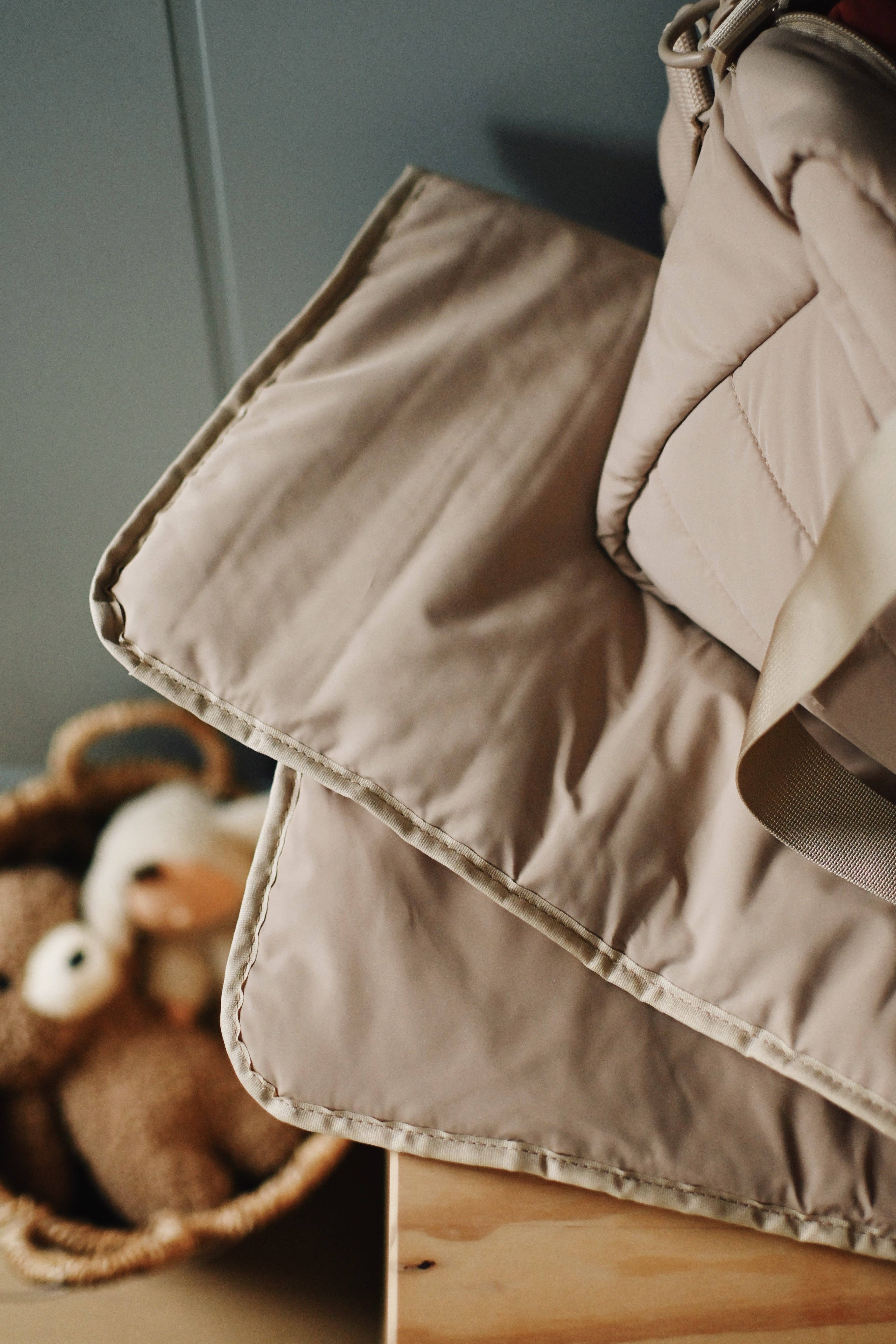 Minika – wholesale Nappy bag – Baby – Diaper bag - Latte2