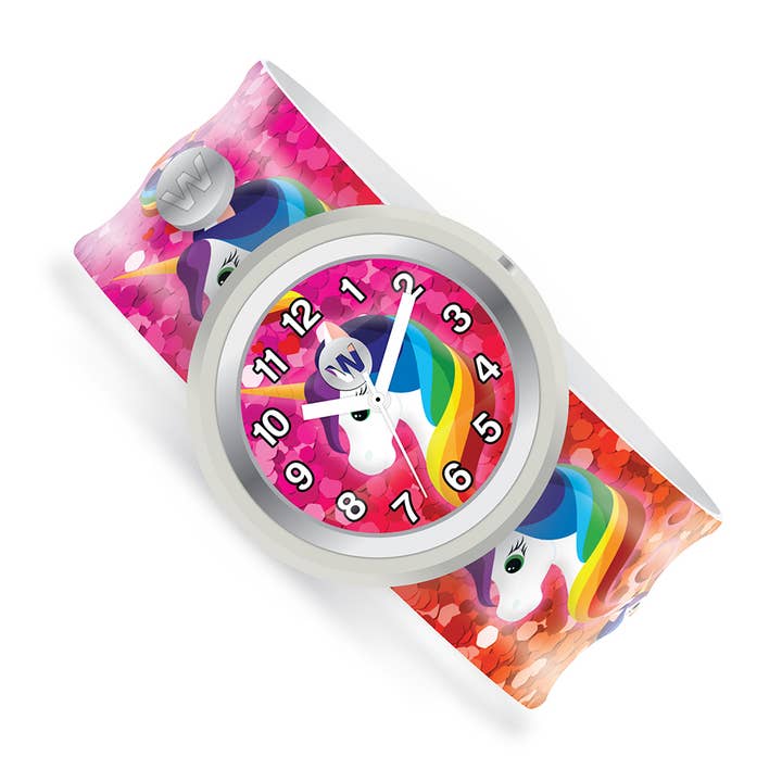 Rainbow Unicorns - Watchitude Slap Watch for wholesale by Watchitude