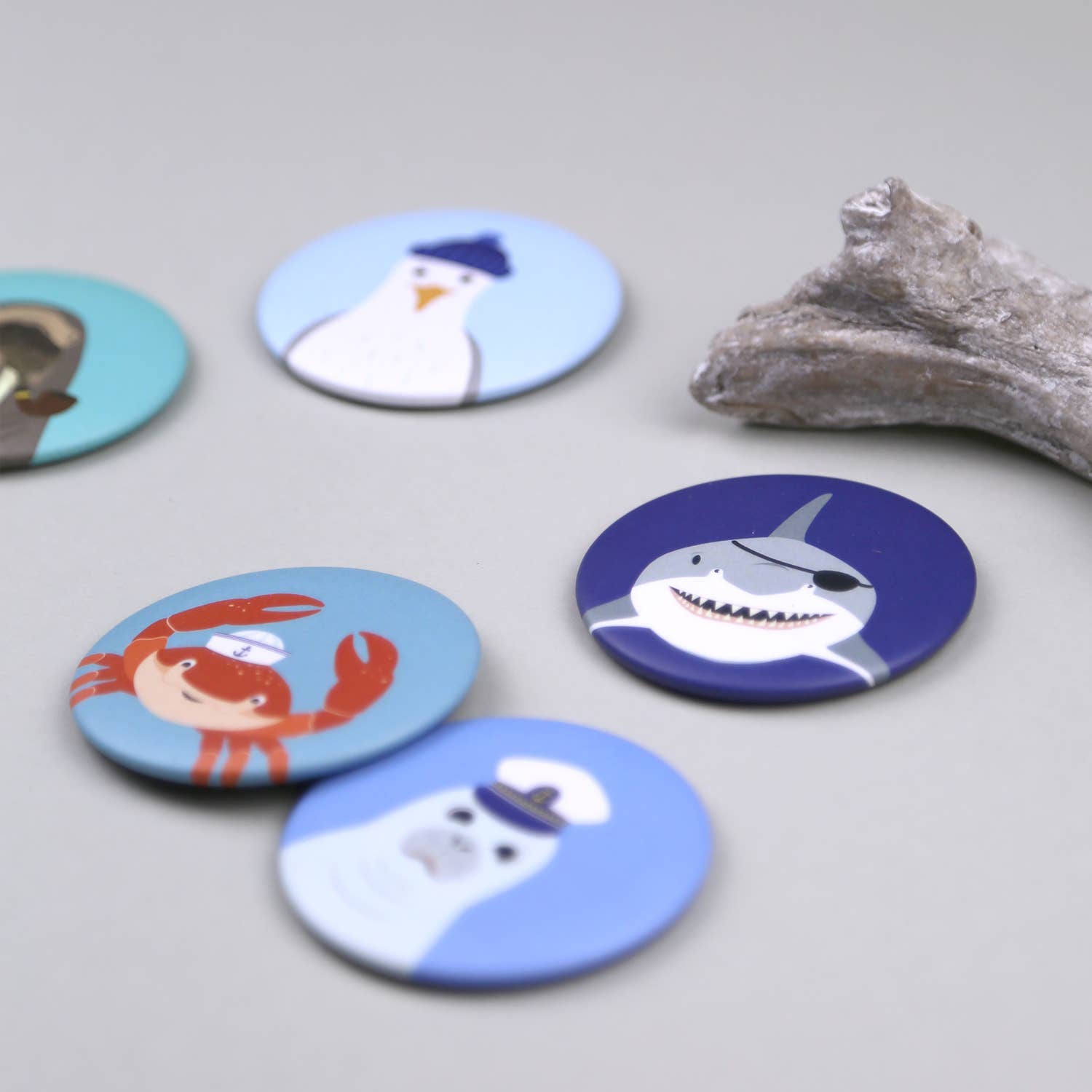 Kunst an Papier - Wholesale Magnet - Magnet Ole Shark5