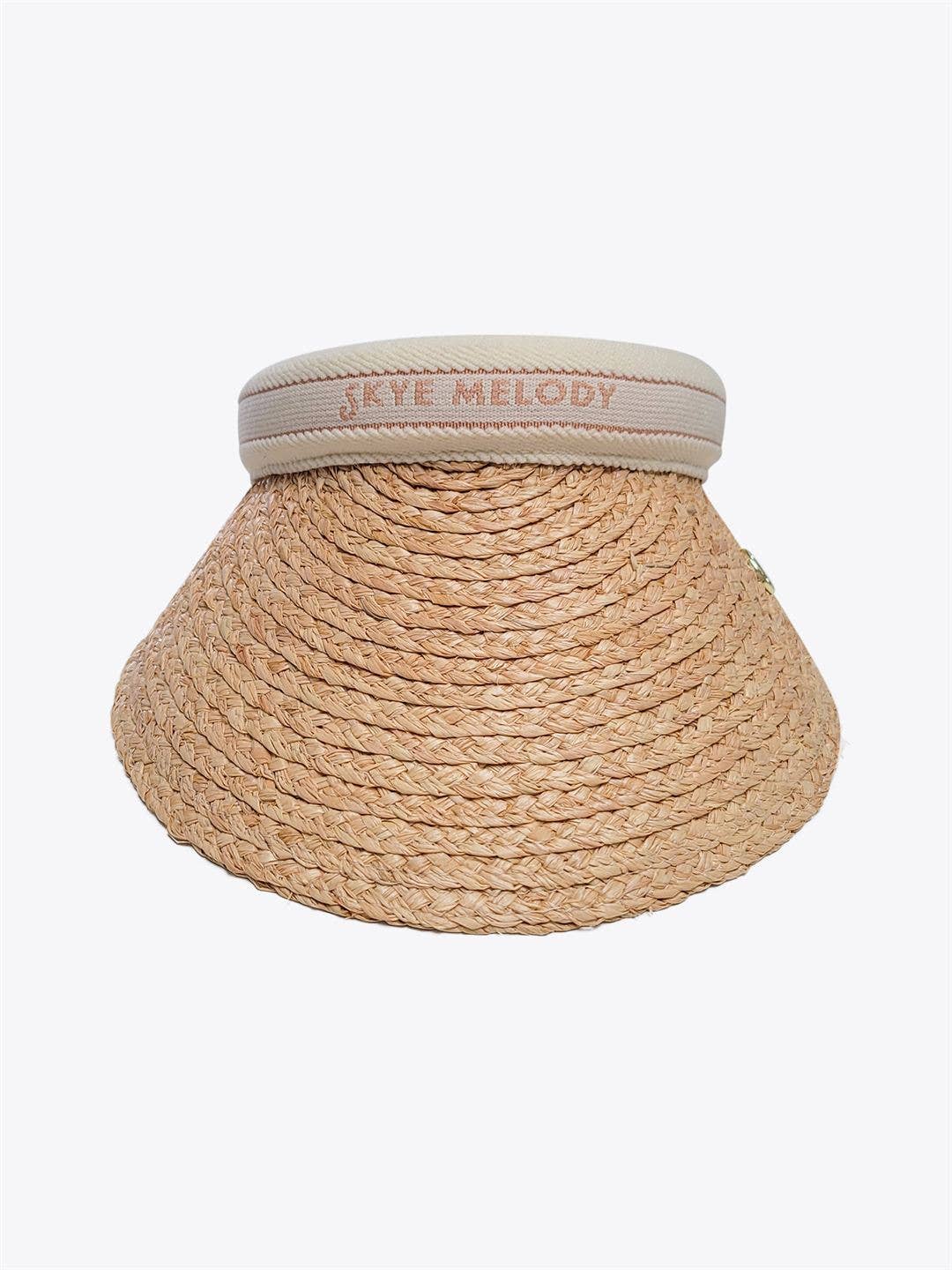 LH Agenda - Wholesale Visor – Women's - Skye Melody Raffia Sun Visor