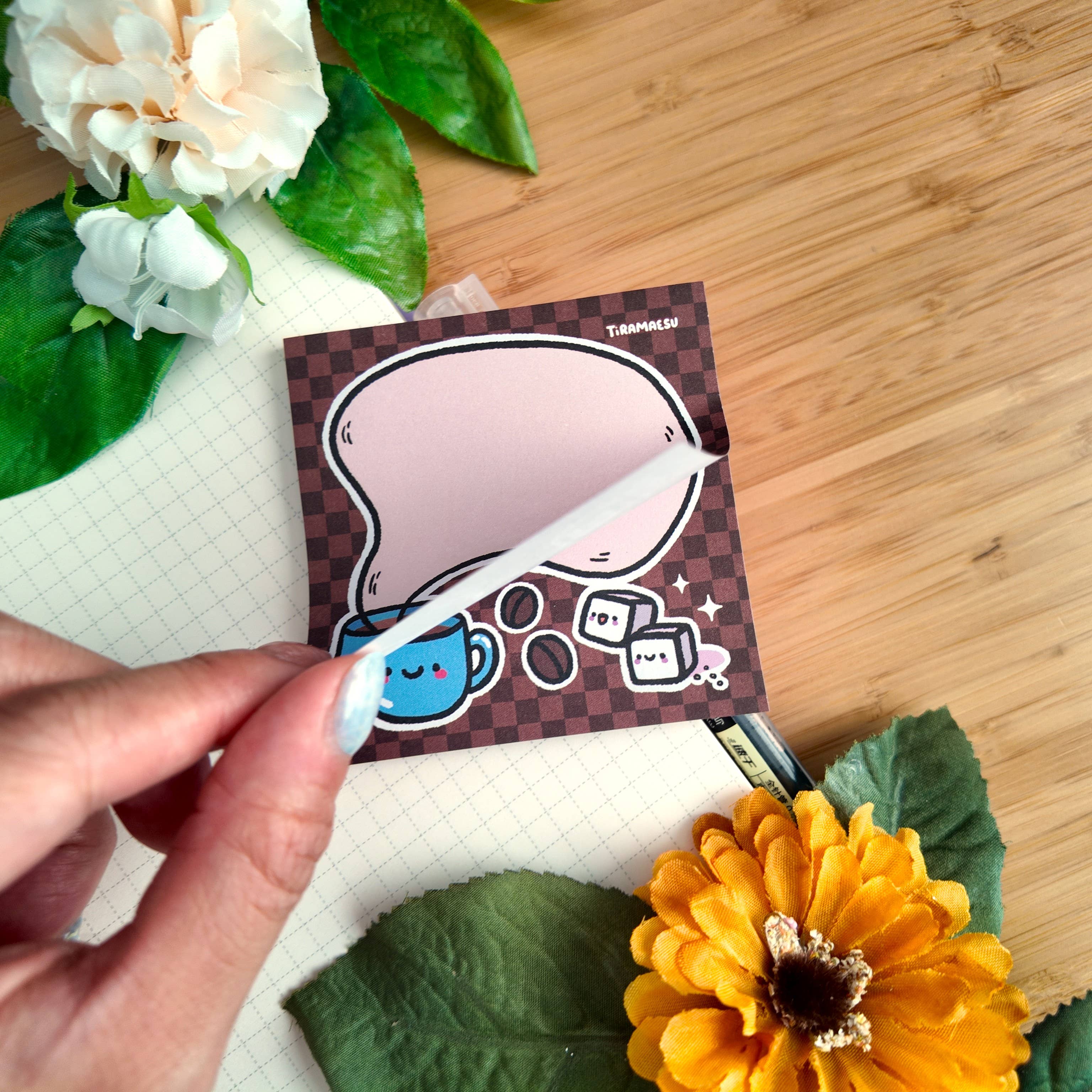 Tiramaesu - Wholesale Sticky Notes - Coffee Time Sticky Notes1