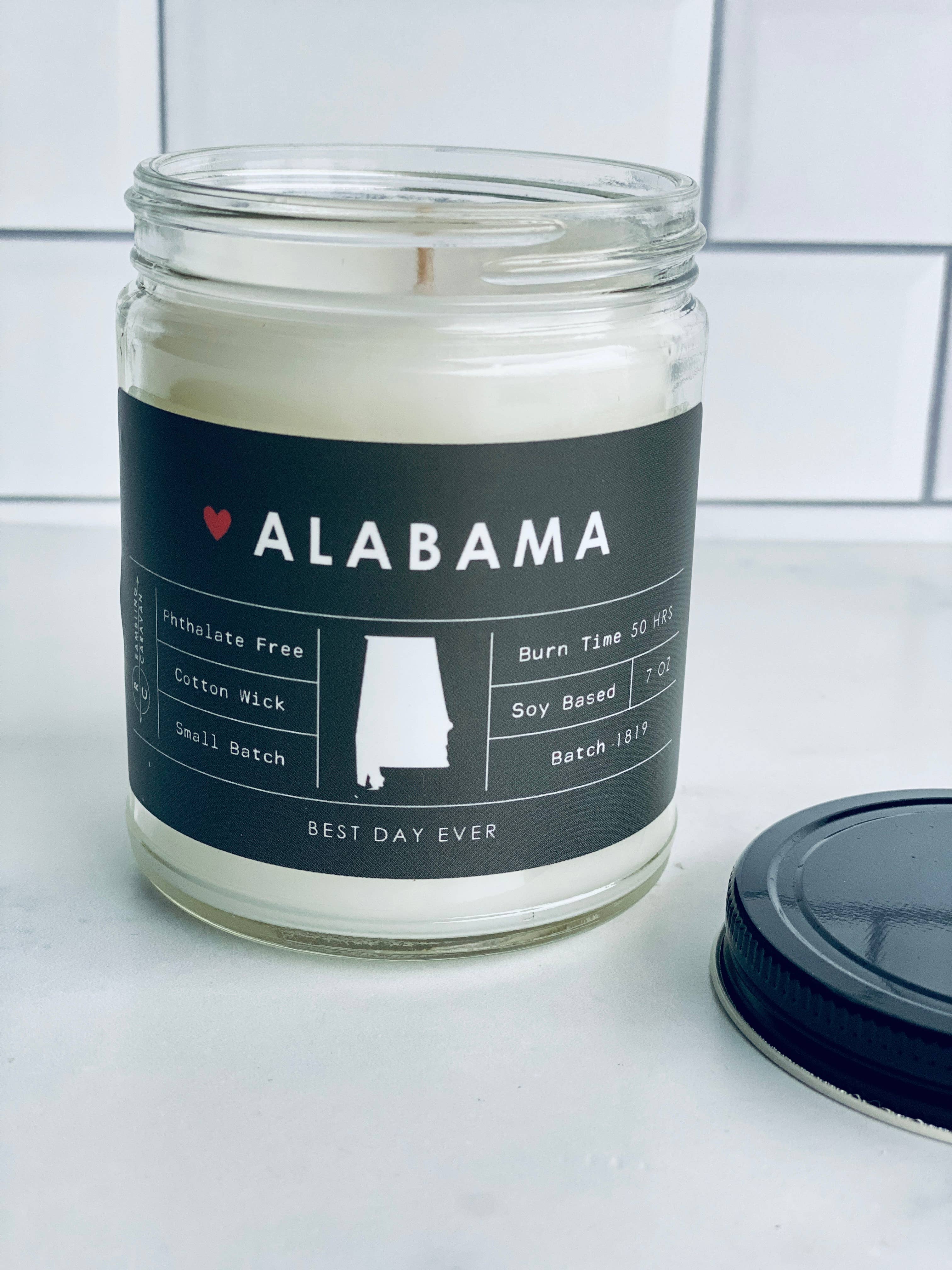 Rambling Caravan – Großhandel Kerze im Glas / gefüllte Kerze – Alabama-Kerze4