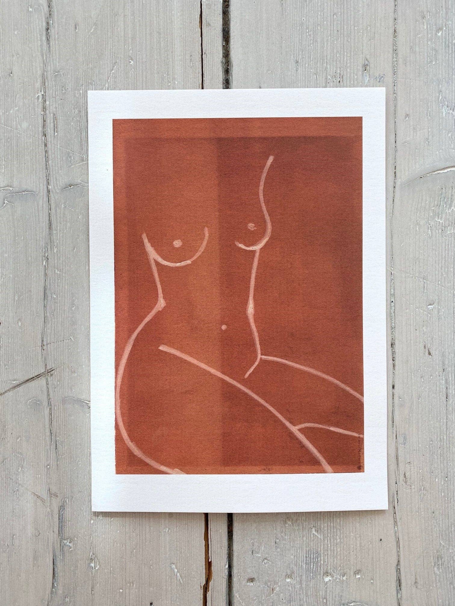 tinystories - Wholesale Postcard - Art Card "Caramel"2