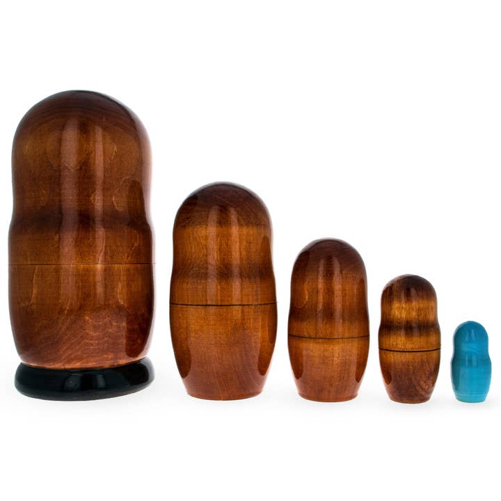 BestPysanky – Decoração de presépio por atacado – Conjunto de 5 Bonecas Matrioscas de Presépio do Nascimento de Jesus2