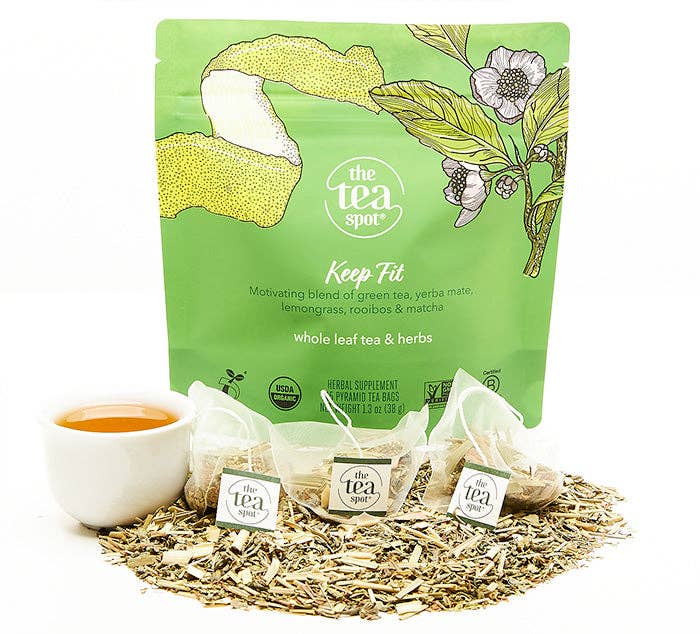 The Tea Spot - Vente Thés santé/détox - Keep Fit, thé vert biologique - 15 sachets chacun