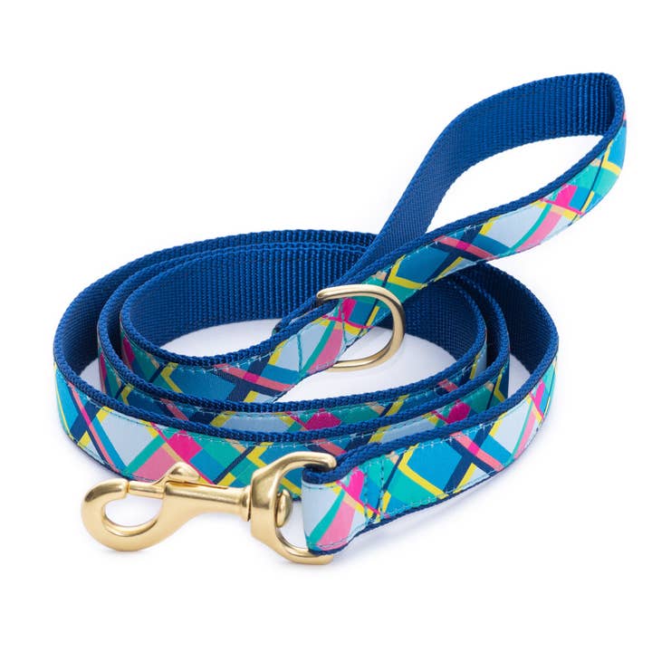 Best in Plaid Dog Lead for wholesale by Up Country, Inc.