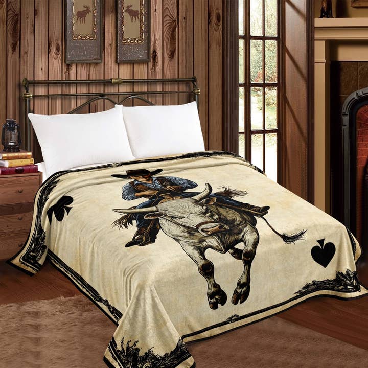 Western Linens - Wholesale Throw Blanket - Queen Size Mia Throw Blanket - 12 Designs
