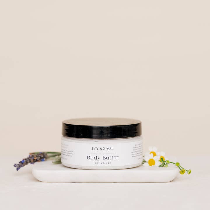 Body Butter – Lavender & Chamomile - Valentine’s Self Care for wholesale by Ivy & Sage Collection