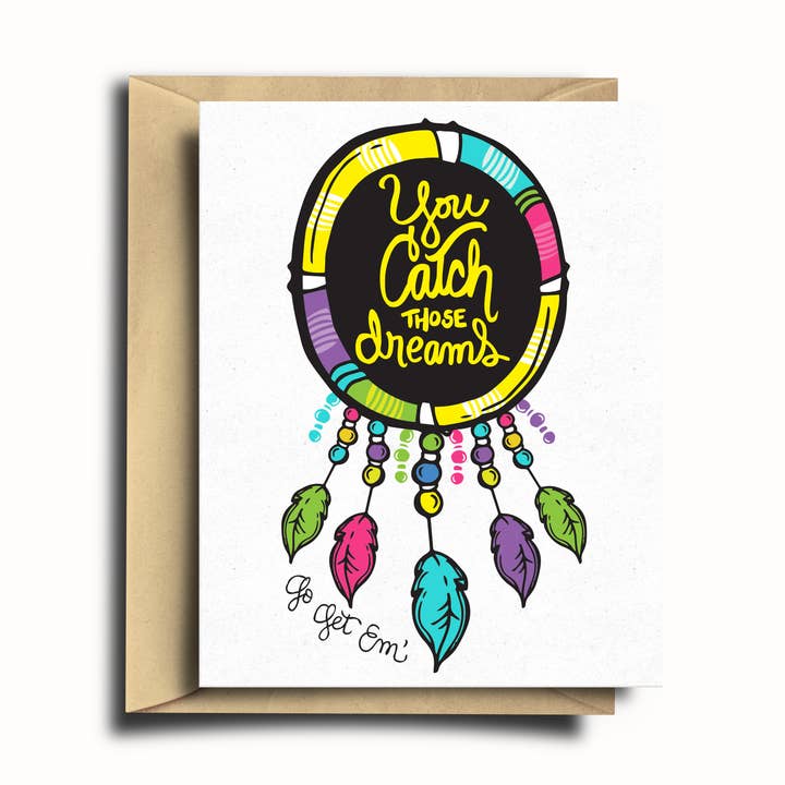 Cartão Dream Catcher Parabéns por atacado de SOMETHING OF A DANDY