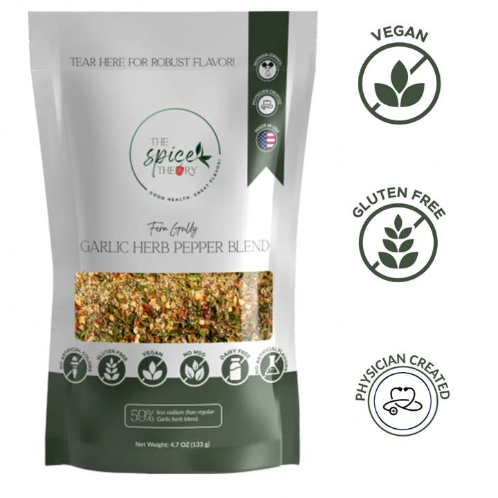 "Fern Gully" Vitlök Ört Pepparblandning för wholesale av The Spice Theory